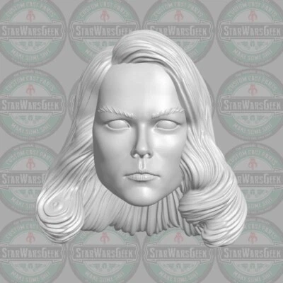 CLAYMAN3D Nicole Kidman Chase Meridian custom head for McFarlane DC & other action figures