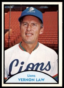 1979 TCMA JAPANESE PRO BASEBALL VERNON LAW SEIBU LIONS #17