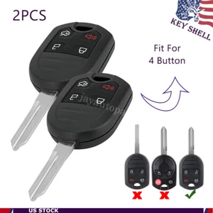 2 Replacement for Ford 20011-2012 Edge Escape Remote Car Key Fob Shell Case - Picture 1 of 11