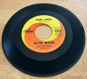 WAYNE NEWTON "Danke Schoen/Better Now Than Later" 45 RPM 1963 Play tested VG+ - Picture 1 of 4