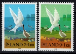 Iceland 1972 Birds MNH set - Picture 1 of 1