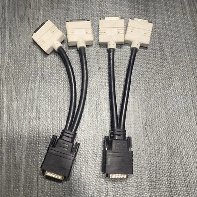 H9361 BIZ Molex DMS-59 (2) DVI Female to (1) Male Splitter lot 2 - Image 1 of 3