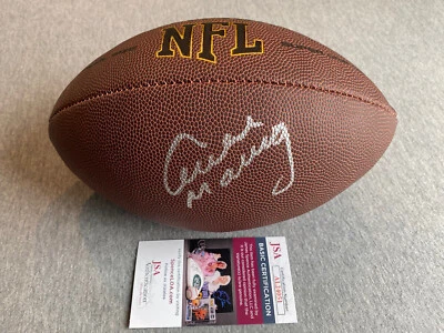 NEW ORLEANS SAINTS - ARCHIE MANNING AUTÓGRAFO WILSON NFL FÚTBOL JSA AL24051 Foto 1 de 4