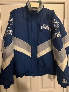 Vintage 90s Starter Dallas Cowboys Coat - Picture 1 of 8