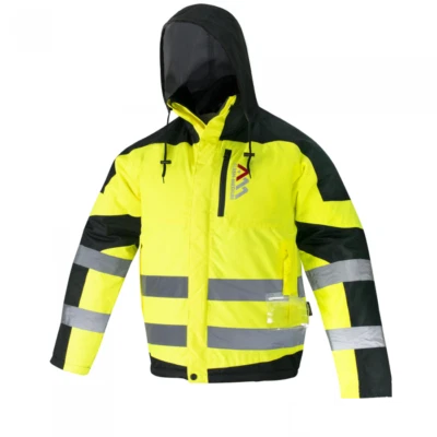 Winter jacket work jacket jacket high-visibility high-visibility jacket HiVis sizes M-XXXL - Image 1 of 2