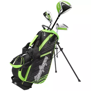 MACGREGOR V-MAX PREMIUM JUNIOR PACKAGE SET +GOLF STAND CARRY BAG / AGE 3-5 YEARS - Picture 1 of 7