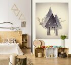 3D Dreieckiger Baum M1749 Tapete Wandbild Selbstklebend Abnehmbare Aufkleber Eve