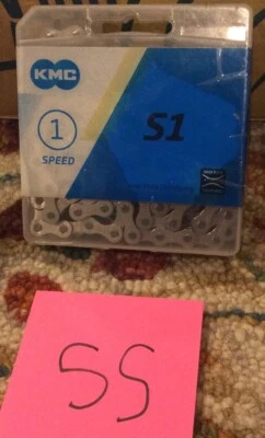 KMC S1 BMX CHAIN *NEW* 1/2"X1/8" Race Street - Image 1 of 2