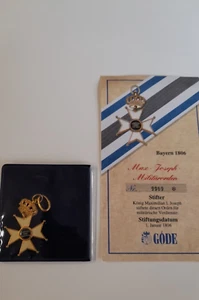 Göde | Max Joseph Militärorden | Bayern 1806 | inkl. Zertifikat - Bild 1 von 3