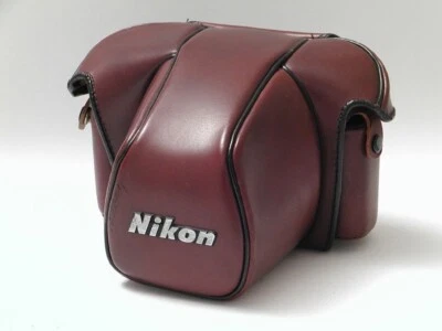 BS Nikon CF-20 Semi Soft Leather Camera Case for F3 F3HP From JAPAN - Image 1 of 2