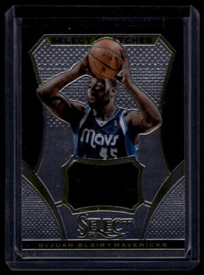2013-14 Panini Select DeJuan Blair Swatches - Image 1 of 2