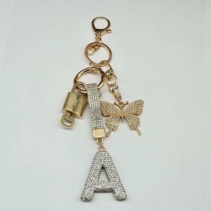 Authentic Louis Vuitton Lock & Key with unbranded Bagcharm, Keycharm, Keychain - Picture 1 of 8
