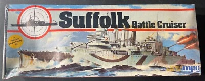 MPC Suffolk Battle Cruiser 1-5001 1/600 FS NEW Model Kit ‘Sullys Hobbies’  - Image 1 of 4