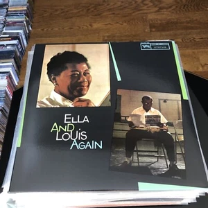 Ella Fitzgerald Louis Armstrong Ella & Louis 200g Analoque Productions 2 LP Set - Picture 1 of 7