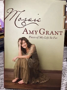 Mosaic: Pieces of My Life So Far Amy Grant 2007 HC DJ 1st SIGNED - Imagen 1 de 5