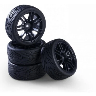 Carson 900174 1:10 Räderset 14 Sp.Design (4) schwarz 500900174 - Bild 1 von 4