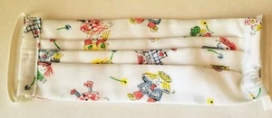 Máscara facial triple capa filtro de algodón bolsillo impreso lavable reutilizable OSFM nueva - Imagen 1 de 6