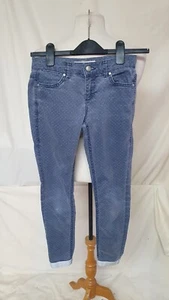 Girls trousers, TOPSHOP, 26" waist, 28" Inside leg, 33" Length, Grey, Dots 1707 - Picture 1 of 4