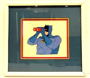 Original 1970s DC Comics Bob Kane Framed Batman Animated Cel - Picture 1 of 6