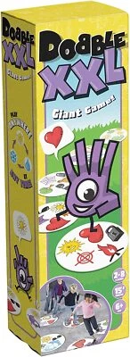 Dobble XXL Giant Card Game Asmodee Ages 6+ Indoor Outdoor + 4 Mini Games - Image 1 of 4