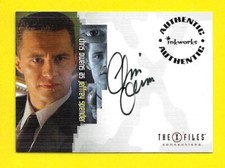 2005 Inkworks The X-Files Connections Autograph A-5 Chris Owens  Jeffrey Spender