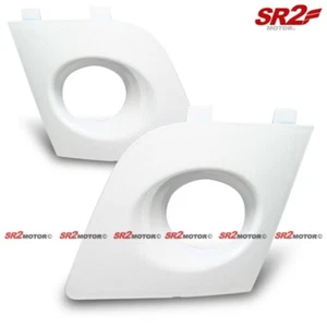 BLANCO PERLA FAROS ANTINIEBLA BISEL PARACHOQUES CUBIERTA PARA 06 07 SUBARU IMPREZA WRX STI - Imagen 1 de 1