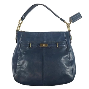 Coach Ashlyn Chelsea dunkel türkis Hobo Schulter Hobo Handtasche F17816 - Bild 1 von 14