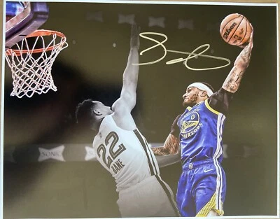 Gary Payton II Signed 11x14 Photo Autographed Golden State Warriors Picture - Image 1 of 2