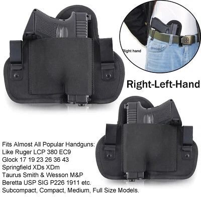 Funda para pistola táctica IWB panqueque Oculta - Elige modelo Foto 1 de 4