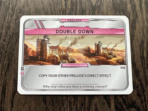 Terraforming Mars Prelude Card - X40 Double Down Official Winter 2022 Promo - Bild 1 von 1