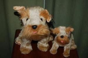 Schnitzel the German Schnauzer DOG - Ty Beanie Baby and BUDDY - MWMT - Picture 1 of 11