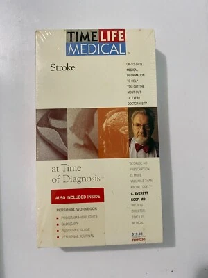 Time Life Medical Stroke VHS #TLMV230 1996 Workbook Included Video Tape-Sealed - Image 1 of 2