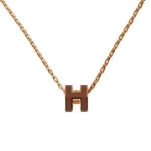 Collares Hermes Mini Pop H herrajes dorados marrón - Imagen 1 de 1