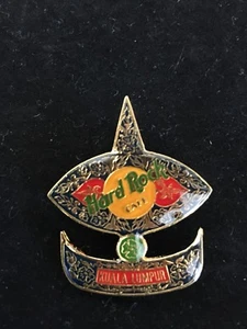 KUALA LUMPUR FLOWER HARD ROCK CAFE PIN - Picture 1 of 2