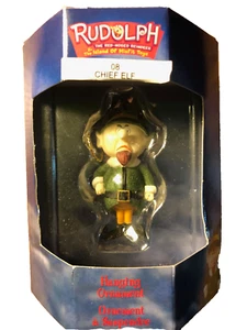 ** CHIEF ELF  ** Ornament Rudolph Island of Misfit Toys Enesco Mint  in Box Boss - Picture 1 of 1
