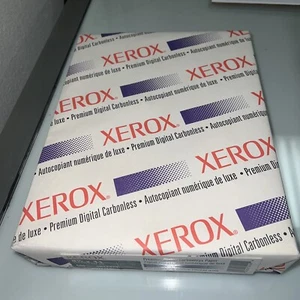 8 1/2 x 11 Xerox 2 Part (NCR) Carbonless Paper Pack Of 250 Sets Reverse Pre - Picture 1 of 7