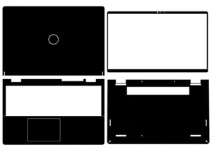 Carbon Vinyl Laptop Sticker Skin Decal Cover for DELL Inspiron 15 3520 15" 2022 - Picture 1 of 37