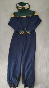 Vintage  Northface Gore-Tex Overalls - One-Piece - SnowSki Suit- Size 10 -Rare - Picture 1 of 21