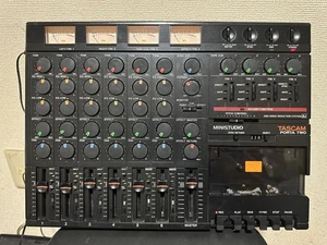 TASCAM PORTA TWO Multi‑Track Cassette Recorder Mixer From Japan Tested OM04 4.0 - Picture 1 of 6