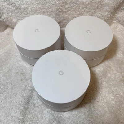 Google WiFi system 3-Pack WiFi Router Extenders  NLS-1304-25 - Image 1 of 2