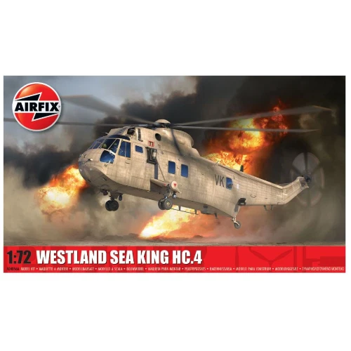 WESTLAND SEA KING HC 4 KIT 1:72 Airfix Kit Aerei Nouveau modèle - Photo 1/1