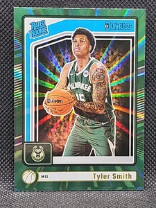 2024-25 Panini Donruss Tyler Smith Milwaukee Bucks Rated Rookie Green Laser Card - Picture 1 of 2