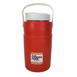 Vtg 1981 The Tough One by Family Thermos 2 Quart Campcore Nature Cabincore - Picture 1 of 9