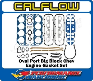 Engine Gasket Set suits Big Block Chev Oval Port BBC 396 427 454 - Picture 1 of 2