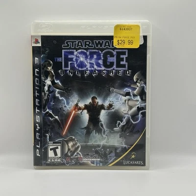 Star Wars: The Force Unleashed (Sony PlayStation 3, 2008) PS3 CIB Tested - Image 1 of 4