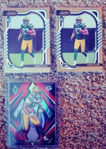 Romeo Doubs Novato Lote de 3 Green Bay Packers NFL Phoenix/299 SP - Imagen 1 de 4