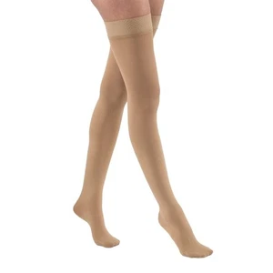 Calcetines de compresión JOBST Relief 20-30 mmHg, hasta el muslo con banda de silicona,... - Imagen 1 de 7