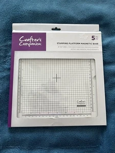 Crafters Companion 8x8 Stamping Platform and Magnetic Base - Picture 1 of 4