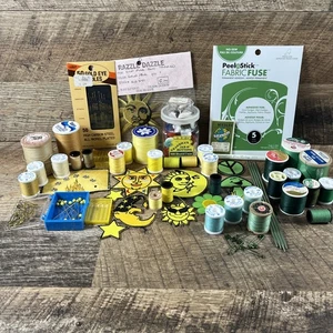 Vintage Sewing Craft Supplies Notions Lot - Picture 1 of 5
