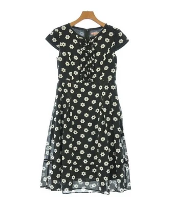 Vestidos TOCCA negro x blanco (patrón de flores) 0 (aprox. XS) 2200606521024 Foto 1 de 4